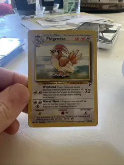 Pokemon TCG Pokemon Pidgeotto Base set 2 Rare Regular - Image 1