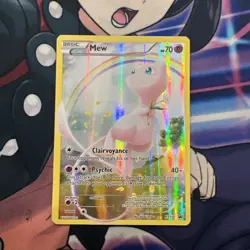 Mew XY110 XY Black Star Promo Holo Foil Pokemon TCG Card NM-LP Condition - Image 1