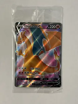 Pokemon TCG Charizard V SWSH050 SEALED Black Star Promo Sword & Shield - Image 1