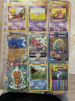 Vintage Pokemon Card Collection - No Binder Lot 5 Pages - Holo - Modern LP/NM - Image 1
