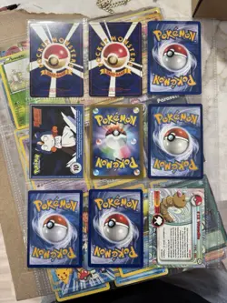 Vintage Pokemon Card Collection - No Binder Lot 5 Pages - Holo - Modern LP/NM - Image 2