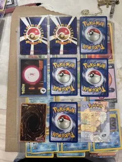 Vintage Pokemon Card Collection - No Binder Lot 5 Pages - Holo - Modern LP/NM - Image 4