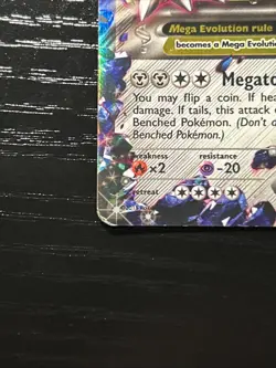 ⭐[LP-MP] 2015 Pokemon M Aggron EX 94/160 - XY Primal Clash Holo MEGA⭐ - Image 5