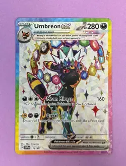 Pokemon Prismatic Evolutions Premium Figure Collection Promo, Sleeve, Fig, Pin - Image 2