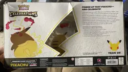 Pokemon TCG Celebrations Premium Figure Collection Pikachu VMAX Box 820650809408 - Image 2