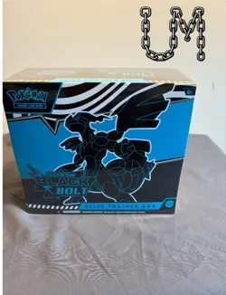 IN-STOCK SEALED Pokemon TCG Scarlet & Violet Black Bolt | Elite Trainer Box ETB - Image 1