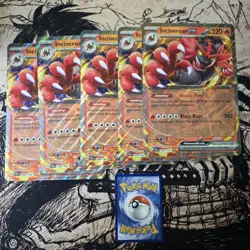 Pokemon Tcg - Incineroar ex 034/162 jumbo x5 promo NM Speacial Collection - Image 1