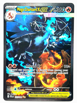Mega Charizard X EX 125/094 - Phantasmal Flames SIR - Pokemon TCG (English) - Image 1