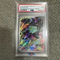 Bulbasaur 133/132 (Stamped) | PSA 9 | Pokemon Mega Evolutions - Image 1