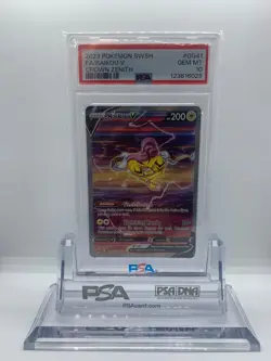 2023 POKEMON SWORD & SHIELD CROWN ZENITH #GG41 FULL ART/RAIKOU V PSA 10 - Image 1