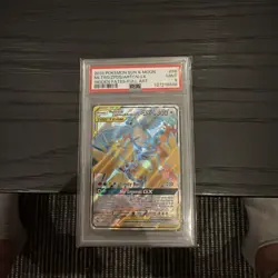 2019 POKEMON SUN & MOON MLTRS/ZPDS/ARTCN.GX HIDDEN FATES - FULL ART PSA 9 - Image 2