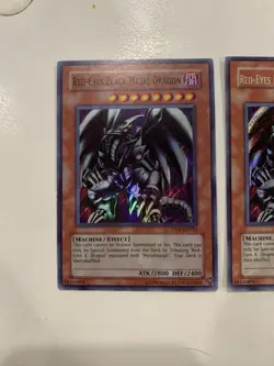 Yu-Gi-Oh 2007 Red-Eyes Black Metal Dragon PP01-EN015 Secret Rare & Super Rare - Image 2
