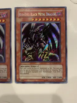 Yu-Gi-Oh 2007 Red-Eyes Black Metal Dragon PP01-EN015 Secret Rare & Super Rare - Image 3