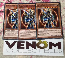 3x (M/NM) *EURO* Black Luster Soldier- Envoy of the Beginning YGLD-ENA02 Unl - Image 1