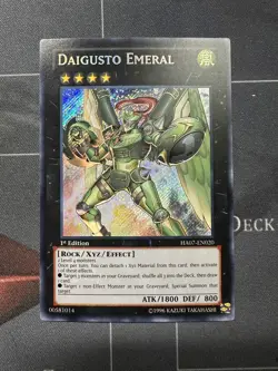 Daigusto Emeral HA07-EN020 - Secret Rare - 1st Edition Near Mint Yugioh - Image 1