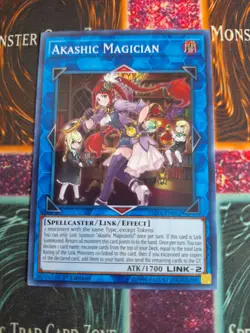 Yu-Gi-Oh! TCG Akashic Magician SHVA-EN052 Super Rare 1st Edition Near Mint - Image 1