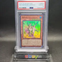 PSA 10 Dark Magician Girl the Magician's Apprentice Ultimate Rare JP004 Yu-gi-oh - Image 2