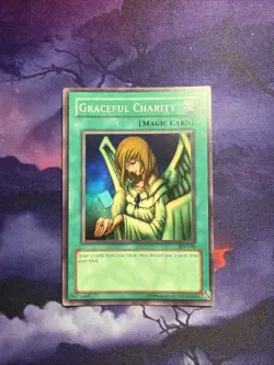 Yugioh Graceful Charity Unlimited SDP-040 LP - Image 1