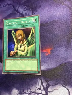 Yugioh Graceful Charity Unlimited SDP-040 LP - Image 3