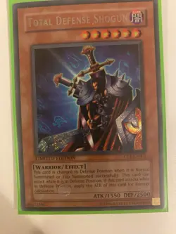 Yugioh Total Defense Shogun CT1-EN001 Secret Rare NM - Image 1