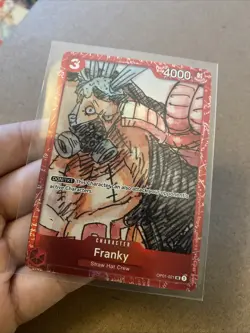 One piece TCG - Franky OP01-021 - One Piece Film Red Premium Collection - Image 1