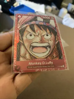 One Piece TCG - P-022 P Monkey.D.Luffy - ENG - Foil - Film Red - - Image 1