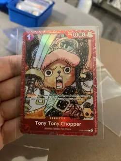 One Piece TCG - ST01-006 C Tony Tony Chopper - ENG - Foil - Film Red - Image 2