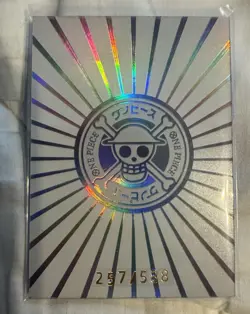 Captain Whitebeard ONE PIECE Devil Fruit CCG Rare Case Hit Serial 257/588! - Image 2