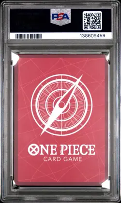 2025 ONE PIECE PROMOS PSA MAGAZINE EXCLUSIVE #001 SHANKS PSA 10 - Image 2