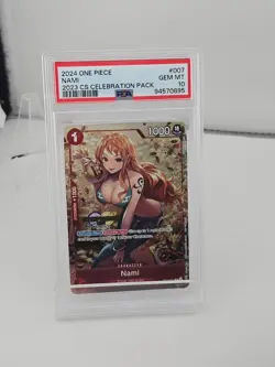 One Piece 2024 Championship 2023 Celebration Pack #007 Nami, PSA 10 - Image 1