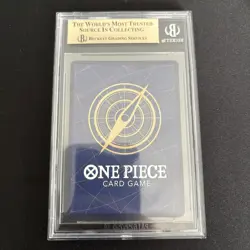 2025 One piece OP11-118 Monkey D Luffy Manga Alt Art ENGLISH BGS 9.5 - Image 2