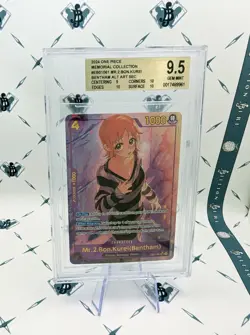 BGS 9.5 - One Piece EB01-061 Mr 2 Bon Kurei Bentham Alt Art English - Image 1