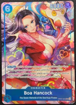 Boa Hancock (Seven Warlords of the Sea Binder Set) OP07-051 One Piece Promotion - Image 1