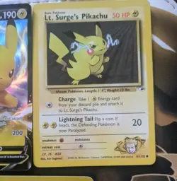 Pikachu Pokemon Lot (6 Cards) Vintage WOTC + Modern Collector’s Bundle NM/LP - Image 4