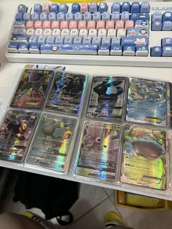 Binder of 133 custom Pokemon cards All GX EX VMAX - Image 2