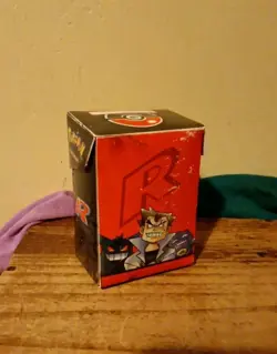 EMPTY Pokemon Card Deck Box Team Rocket Original Authentic Wotc 2000 - Image 3