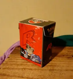 EMPTY Pokemon Card Deck Box Team Rocket Original Authentic Wotc 2000 - Image 4