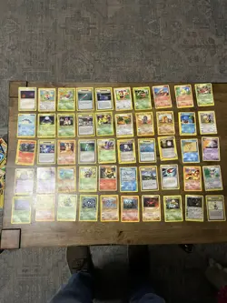Vintage Pokemon Card Lot (50) - Retro Assorted Cards - Classic Era Collection - Image 1
