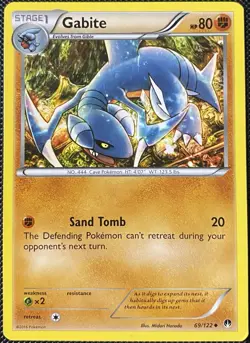 Gabite 69/122 Breakpoint Regular - Pokemon Card - Image 1