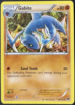 Gabite 69/122 Breakpoint Regular - Pokemon Card - Image 1