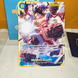 One Piece card, Monkey.D.Luffy, straw hat crew, OP11-118, SEC - Image 5