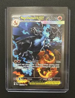 Pokemon Four Mega Charizard X Ex Card Lot - NM - # 125, 109, 013 & Promo 023 - Image 2