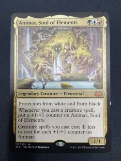 Animar Soul of Elements Magic: The Gathering 171/331 Regular Mythic MTG Card - Image 1