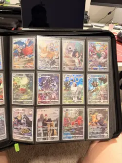Pokemon Binder Lot. Japanese AR NM/M. Sleeved. VaultX Binder Included. 259 Cards - Image 3
