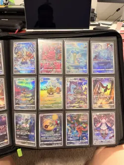 Pokemon Binder Lot. Japanese AR NM/M. Sleeved. VaultX Binder Included. 259 Cards - Image 5
