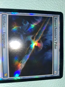 Runechanter's Pike FOIL Innistrad NM Artifact Rare MAGIC MTG CARD - Image 2