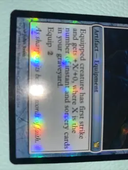 Runechanter's Pike FOIL Innistrad NM Artifact Rare MAGIC MTG CARD - Image 3