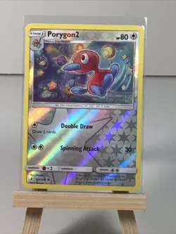 Porygon2 156/214 Reverse Holo Unbroken Bonds Pokemon Card NM - Image 1