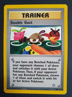 Double Gust 100/111 Trainer - Neo Genesis Set - Pokemon Card - Excellent - Image 1