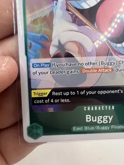 EB02-018 Buggy : Rare English One Piece TCG Card : EB02: Anime 25th Collection - Image 5